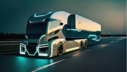 Autonomiczne ciężarówki na drogach